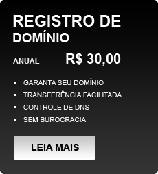 Registro de domínio Registro de domínio
